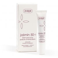ZIAJA JAŚMINOWA 50+ jaśmin w kremie przeciw zmarszczkom pod oczy i na powieki 15 ml