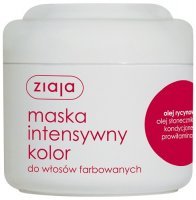 ZIAJA INTENSYWNY KOLOR OLEJ RYCYNOWY maska do włosów farbowanych 200 ml