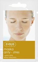 ZIAJA maseczka anty-stres z glinką żółtą 7 ml