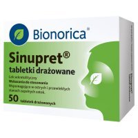 SINUPRET  50 tabletek