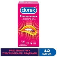 DUREX PLEASUREMAX prezerwatywy 12 sztuk