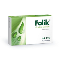 FOLIK 90 tabletek kwas foliowy