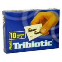 TRIBIOTIC maść antybakteryjna 10 saszetek po 1 g