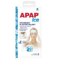 ICE APAP ICE plaster chłodzący żelowy 2 sztuki