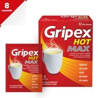 GRIPEX HOT MAX  8 saszetek