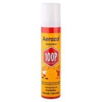 100P Aerozol ochronny przeciw komarom, kleszczom i meszkom, 75 ml