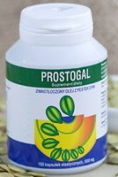 PROSTOGAL 500 mg zimnotłoczony olej z pestek dyni 150 kapsułek