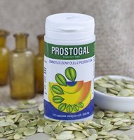 PROSTOGAL 500 mg zimnotłoczony olej z pestek dyni 100 kapsułek