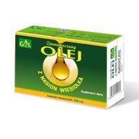 OLEJ Z NASION WIESIOŁKA ZIMNOTŁOCZONY 500 mg 150 kapsułek GAL