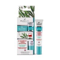 FLOSLEK Żel ze świetlikiem i BABKĄ LANCETOWATĄ do powiek i pod oczy 15 ml [tubka]