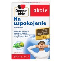 DOPPELHERZ AKTIV NA USPOKOJENIE 20 kapsułek