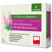 WIERZBOWNICA DROBNOKWIATOWA 60 tabletek COLFARM