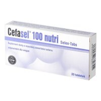 CEFASEL 100 NUTRI SELEN 20 tabletek