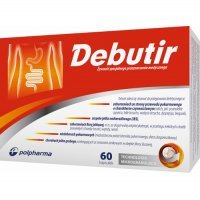 DEBUTIR 60 kapsułek zaburzenia ze strony układu pokarmowego