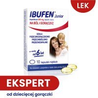 IBUFEN JUNIOR 200 mg 10 kapsułek