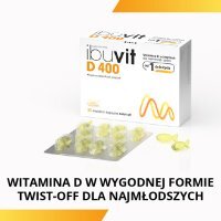 IBUVIT D 400 j.m. krople w kapsułkach twist-off 30 sztuk