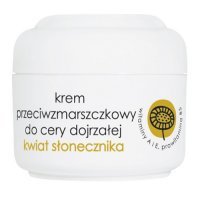 ZIAJA krem przeciwzmarszczkowy do cery dojrzałej kwiat słonecznika 50 ml