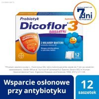 DICOFLOR 3 proszek 12 saszetek