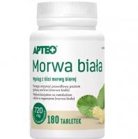 MORWA BIAŁA 180 tabletek APTEO