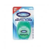 BEAUTY FORMULAS ACTIVE DENTAL FLOSS nić dentystyczna miętowa woskowana 100 m