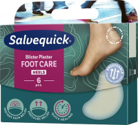 SALVEQUICK FOOT CARE plastry na pęcherze i otarcia medium 6 sztuk