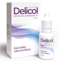 DELICOL krople dla niemowląt 15 ml na kolkę niemowląt