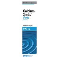 CALCIUM SANDOZ FORTE 20 tabletek musujących