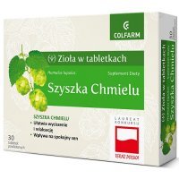 SZYSZKA CHMIELU 30 kapsułek COLFARM