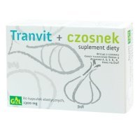 TRANVIT + CZOSNEK 80 kapsułek