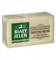 BIAŁY JELEŃ hipoalergiczne mydło naturalne 150 g