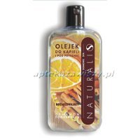 NATURALIS DOMOWE SPA Olej do kąpieli i pod prysznic CYNAMON-POMARAŃCZA ROZGRZEWAJĄCY 250 ml