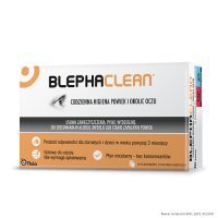 BLEPHACLEAN 20 hypoalergicznych chusteczek do dbania o higienę powiek