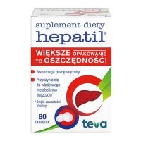 Hepatil, 80 tabletek