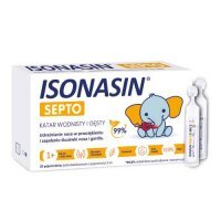 ISONASIN SEPTO Krople do nosa, 20 ampułek