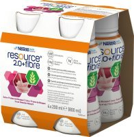 RESOURCE 2.0 FIBRE płyn o smaku owoców leśnych 4 x 200 ml