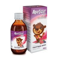 APETIZER JUNIOR syrop o smaku malinowo-porzeczkowym 100 ml