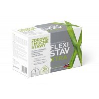 FlexiStav Xtra smak porzeczkowo-żurawinowy, 30 sasz. - preparat na regenerację stawów