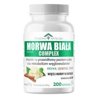 Domowa Apteczka Morwa Biała Complex, 200 kaps.