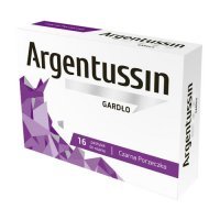 ARGENTUSSIN GARDŁO o smaku czarnej porzeczki 16 pastylek do ssania
