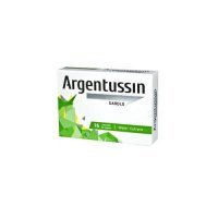 ARGENTUSSIN GARDŁO o smaku miętowo-cytrynowym 16 pastylek do ssania