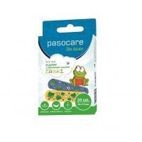 PASOCARE KIDS LINE Zestaw plastrów dla dzieci motyw: Żabki 20 sztuk
