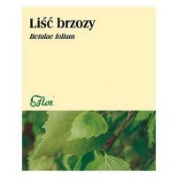 LIŚĆ BRZOZY zioła do zaparzania 50 g FLOS