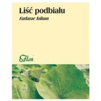 LIŚĆ PODBIAŁU zioła do zaparzania 50 g FLOS