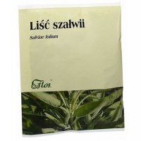 LIŚĆ SZAŁWII zioła do zaparzania 50 FLOS