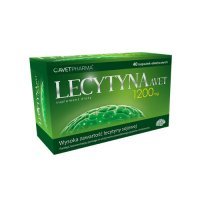 LECYTYNA 1200 mg 40 kapsułek AVET