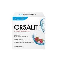 ORSALIT smak malinowy 10 saszetek