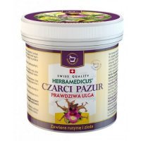 CZARCI PAZUR z rutyną i ziołami szwajcarskimi 250 ml SWISSMEDICUS