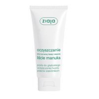 ZIAJA LIŚCIE MANUKA OCZYSZCZANIE pasta do głębokiego oczyszczania twarzy przeciw zaskórnikom 75 ml