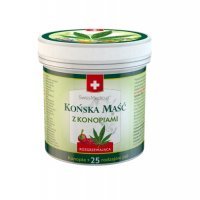 SWISSMEDICUS Końska Maść z Konopiami rozgrzewająca 250 ml