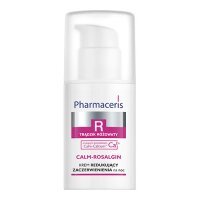 PHARMACERIS R CALM-ROSALGIN krem na noc redukujący zaczerwienienia z kojącym kompleksem CA2+ 30 ml